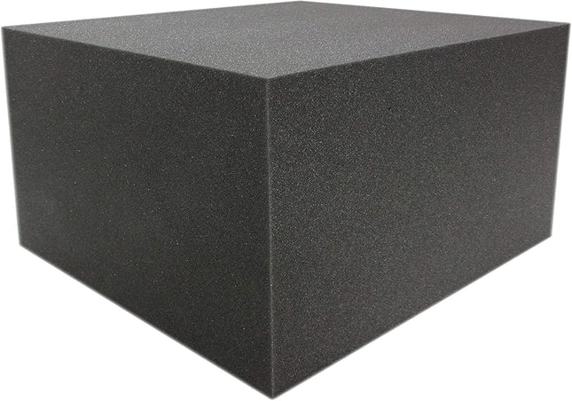 Dibapur® ortopēdiskais starpskriemeļu disku kubs antracīta/melnā krāsā (bez pārvalka) 40x37x33 cm pakāpienu balsts pakāpienu balsta kubs pakāpienu gulta rehabilitācijai ortopēdisks stājas spilvens pozicionēšanas spilvens pakāpienu balsts