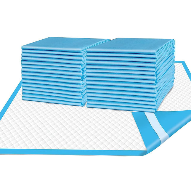 Vienreizlietojamie urīna nesaturēšanas paliktņi gultām 60x60 cm absorbējoši gultas paliktņi ūdensnecaurlaidīgi medicīniskie paliktņi senioriem, pacientiem, bērniem 15 gabali
