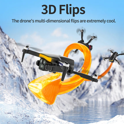 GPS drons ar 4k kameru pieaugušajiem un bērniem, RGB LED gaisma, 90° elektriski regulējama lēca, profesionāls GPS drons, 5 GHz WiFi tiešraides video, RC FPV F417 drona automātiska atgriešanās, sekojiet man, rokassoma, svars zem 250 g
