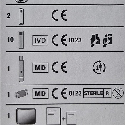 Accu Check ceļveža komplekts mmol/l, 1 gab.