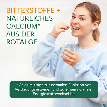BitterLiebe® rūgto vielu kapsulas 90 gab. - Rūgtie garšaugi, piena dadzis, pienene, artišoks lielās devās - Rūgtie pilieni kapsulu veidā - Recepte pēc Hildegardas fon Bingenes
