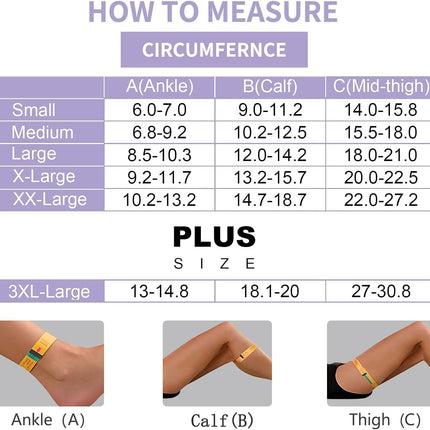 Evolyline 20-30mmHg medicīniskās kompresijas zeķubikses sievietēm un vīriešiem, garas, II klases ar slēgtu purngalu, pakāpeniskas kompresijas lipedema