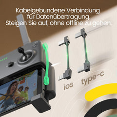 Holy Stone HS900 GPS drons ar 4K kameru pieaugušajiem, 3 asu bezkontaktu stabilizators, 48MP fotoattēli, 6 km pārraide, 30 minūšu lidojuma laiks, vizuālā izsekošana, QuickShots, kameras drons iesācējiem, svars zem 249 g C0