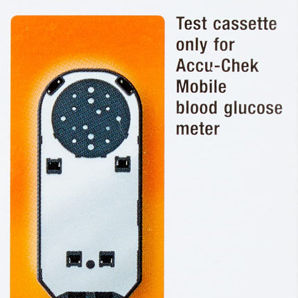 Accu Chek 4026324 testa strēmeles, mobilās testa kasetes, 50 gab.