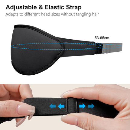 Gritin miega maska ​​sānu gulētājiem, 3D acu kontaktligzdu miega maska ​​ar regulējamu elastīgu siksnu, gaismu bloķējoša un elpojoša, ērta un ergonomiska acu maska ​​vīriešiem un sievietēm, 2 ausu aizbāžņu pāri