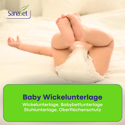 Premium Einweg Inkontinenzunterlagen - maximaler Schutz, hohe Saugfähigkeit - Wickelunterlagen wasserdicht für trockene Matratze, Bett, Stuhl, Boden | Erwachsene, Senioren, Babys (90x60, 30)