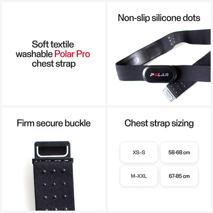 Polar H10 - H9 - Sirdsdarbības ātruma sensors - ANT+/Bluetooth savienojamība, EKG mērīšana, ūdensizturīgs, nomaināms akumulators, saderīgs ar sporta pulksteņiem, viedpulksteņiem, treniņu ierīcēm