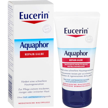 Eucerin Aquaphor aizsargājošā un atjaunojošā ziede, 45 ml ziede