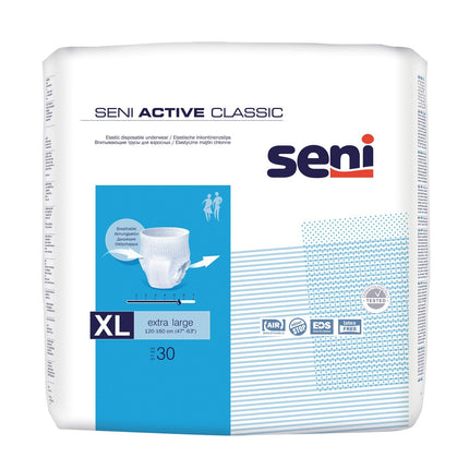 Seni Active Classic īpaši liels (XL) 3 x 30 gabali