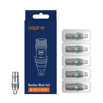 Aspire Nautilus sieta galviņas 0,3 omi, 5 gab.