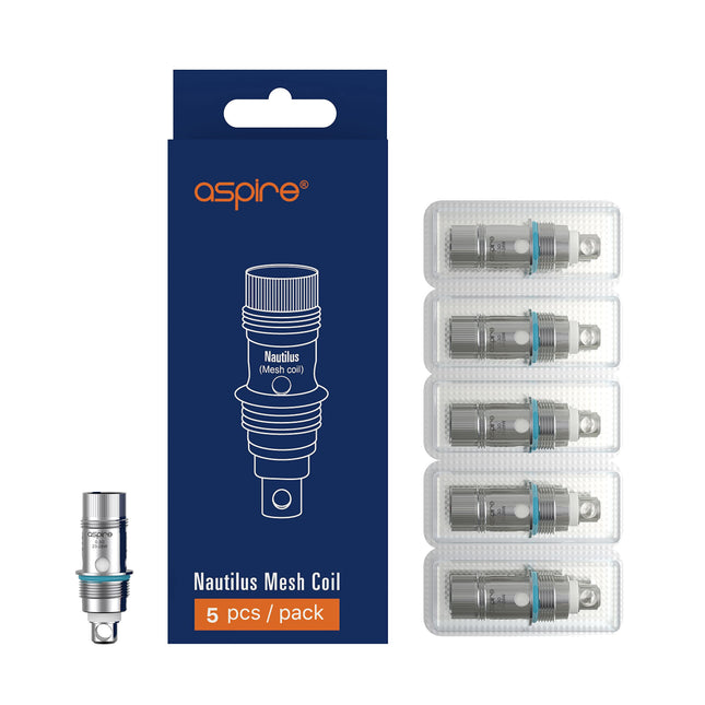 Aspire Nautilus sieta galviņas 0,3 omi, 5 gab.