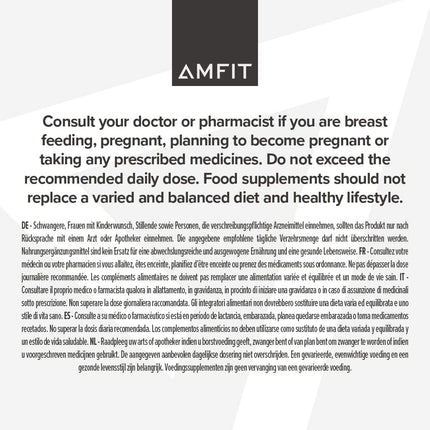 Amazon zīmols: Amfit Nutrition sūkalu proteīna pulveris, vaniļas, 33 porcijas (1 iepakojums)