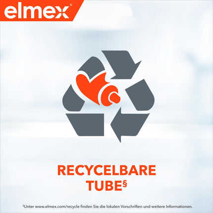elmex zobu pasta junioriem 6-12 gadi 75 ml – medicīniska zobu tīrīšana ar 1400 ppm fluorīda saturu ļoti efektīvai aizsardzībai pret kariesu – stiprina jaunus, pastāvīgus zobus