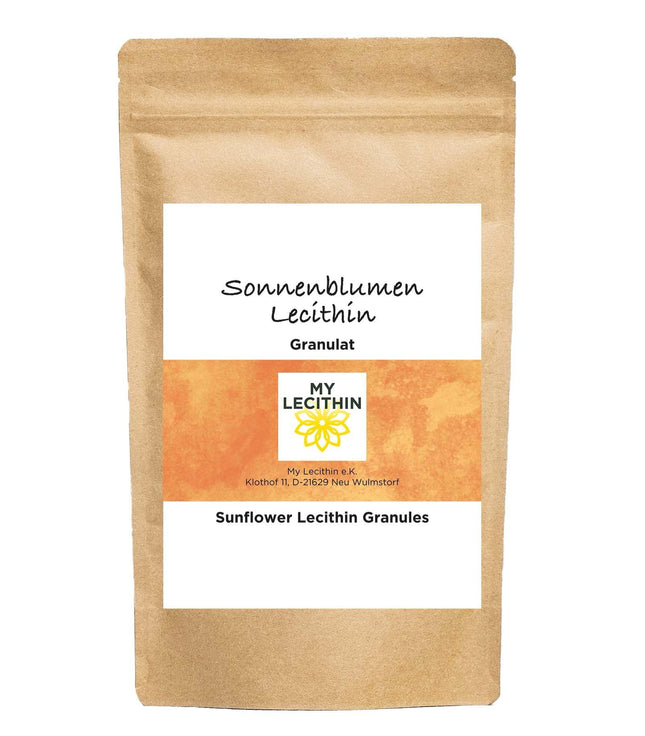 Saulespuķu lecitīna granulas | ražots Vācijā | vegāns | Bez ĢMO | bez alergēniem (250 g)