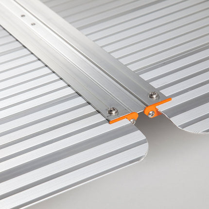 Ramp People ratiņkrēslu rampa/salokāma ratiņkrēslu rampa, izgatavota no alumīnija, 61 cm - 244 cm (61 cm gara x 71,5 cm plata)