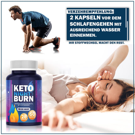 JAUNUMS: Enolenia® KETO NIGHT BURN Vielmaiņa ārkārtīgi ātra un beidzot, kapsulas ar augstas kvalitātes dabīgām sastāvdaļām sievietēm un vīriešiem lietošanai naktī