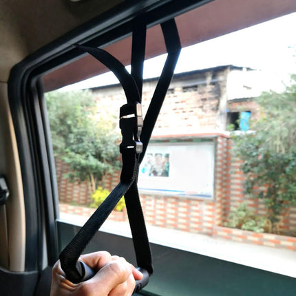 Sharplace Auto Türgriff für ältere Menschen, Auto Griff Assistent Stützgriff, Autohaltegriff Autotürgriff MobilitäTshilfen Zum Ein - Und Aussteigen Von Autos für Senioren und Behindert, Schwarz