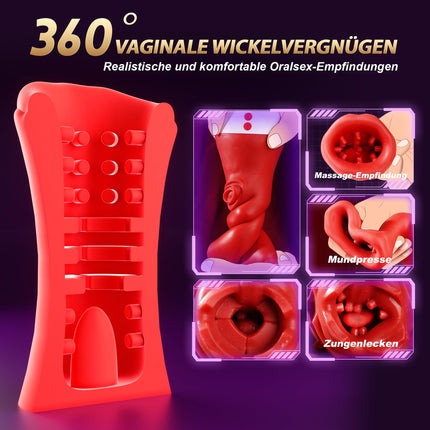 Pangpangmi elektriskā masturbācija vīriešiem, seksa rotaļlietas vīriešiem, solo masturbators ar 9 vibrācijām, 9 laizāmiem dzimumlocekļa galviņas vibratoriem, seksa rotaļlietas, vibratoru komplekti vīriešiem, pāru masturbatori