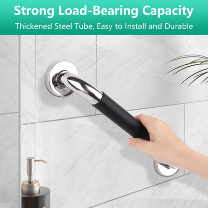 TNOMSNO satvērēji senioriem, 30 cm neslīdošs satvērējs no nerūsējošā tērauda dušas vannas rokturis, neslīdošs satvērējs grūtniecēm, senioriem, vanna, tualete