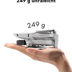 DJI Mavic Mini Combo (EU) – drona un piederumu komplekts, viegls un pārnēsājams, lidojuma laiks: 30 min, pārraides attālums: 4 km, HD video pārraide, 3 asu stabilizators, 12 MP, HD video 2,7K
