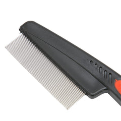 Brrnoo metāla utu ķemme Lausinator Nits Comb Extra Fine, Nits Comb droši noņem utis, kas izgatavotas no nerūsējošā tērauda, ​​īpaši smalkas zīdaiņiem, bērniem, pieaugušajiem un mājdzīvniekiem