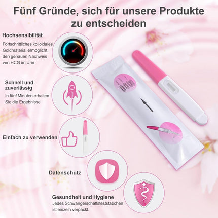 Dothnix grūtniecības tests Agrīns tests HCG grūtniecības tests Agrīns grūtniecības tests Ultra agrīns tests, 99% uzticams, grūtniecības tests Agrīnas noteikšanas grūtniecības tests 6 gabali