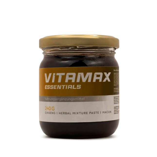 Vitamax Essentials augu izcelsmes želeja | Augstākās kvalitātes [ĪPAŠI STIPRS] vīriešiem ar žeņšeņu