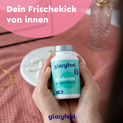 Augstas devas hialuronskābes kapsulas - 525 mg hialuronskābes vienā kapsulā - 500-700 kDa - 90 vegāniskas kapsulas - laboratoriski pārbaudītas, ražotas Vācijā bez piedevām