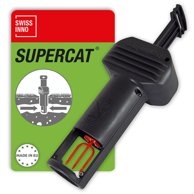 SWISSINNO vole slazds PRO SuperCat | Efektīvs slazds pret lauka pelēm un grauzējiem, patentēts sprūda mehānisms, viegli uzstādāms, drošs un atkārtoti lietojams | 1X slazds