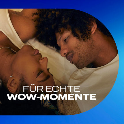Durex Feeling XXL prezervatīvi – plāni prezervatīvi ar lielu piegriezumu un samitrināti ar silikona lubrikantu, caurspīdīgi, patīkama smarža – ērtai piegulšanai – 30 gab. iepakojumā (1 x 30 gab.)