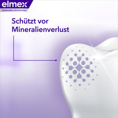 elmex zobu pasta Professional Opti-enamel Sealing &amp; Strengthening 75ml – medicīniska zobu tīrīšanas līdzeklis ar amīna fluorīdu, kas noslēdz zobu emalju – aizsargā pret zobu emaljas zudumu
