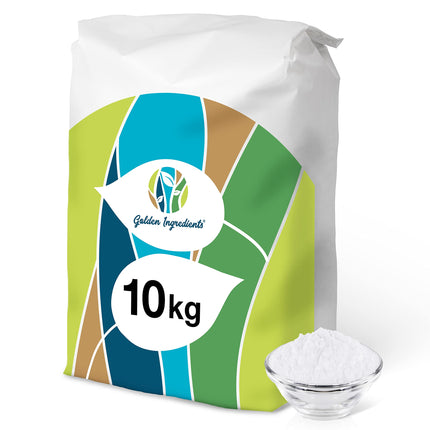 Golden Ingredients citronskābe 10 kg E-330 citronskābes pulveris, pārtikas kvalitātes, tīrīšanai, atkaļķošanai, konservēšanai