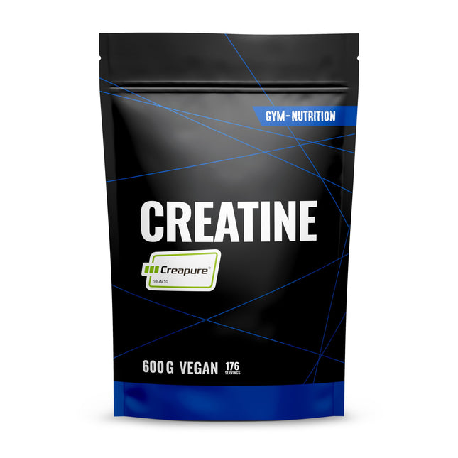 Creapure® kreatīna monohidrāta pulveris 600 g - īpaši tīrs kreatīna monohidrāts - optimāli augsta deva - kreatīna monohidrāts - kreatīna pulvera monohidrāts - 100% vegāns, iepildīts pudelēs Vācijā