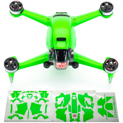 WRAPGRADE apvalks, kas saderīgs ar DJI FPV (NEON zaļš)