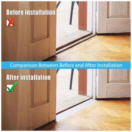 Kompensācijas profils, pašlīmējošs pārejas profils, sliekšņa pārejas sliede, silikona durvju sliekšņa rampa, sliekšņa rampa, ratiņkrēslu rampa durvju ailēm, vannas istabām (C-balta, 6,5 x 2,5 x 100 cm)