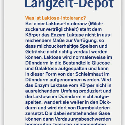 tetesept Lactase 7000 – laktāzes tabletes laktozes nepanesības gadījumā – uztura bagātinātājs ar tūlītēju iedarbību un 5 stundu ilgstošu depo – 1 bundža ar 90 tabletēm