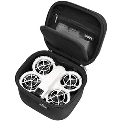 RAIACE cietā pārnēsāšanas soma, kas ir saderīga ar DJI Neo Fly More Combo un aksesuāru somu. - Melns