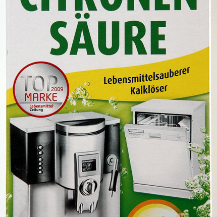 Tīra citronskābes pulveris no Heitmann, 8 iepakojumi pa 375 g katrā