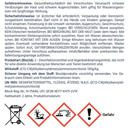 HANSE PRO ūdensgultas kopšanas komplekts: 1 x 250 ml ūdensgultas kondicionieris + 1 x 250 ml ūdensgultas vinila tīrīšanas līdzeklis | Ūdensgultas kopšana ar kondicionieri un vinila tīrīšanas līdzekli