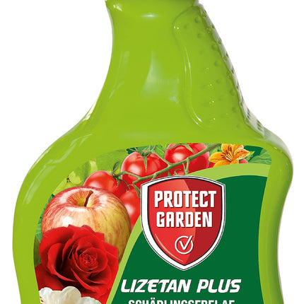 PROTECT GARDEN Lizetan Plus kaitēkļu nesaturošs līdzeklis pret kaitēkļiem dekoratīvajiem augiem, rozēm, augļiem un dārzeņiem, 800 ml aerosols