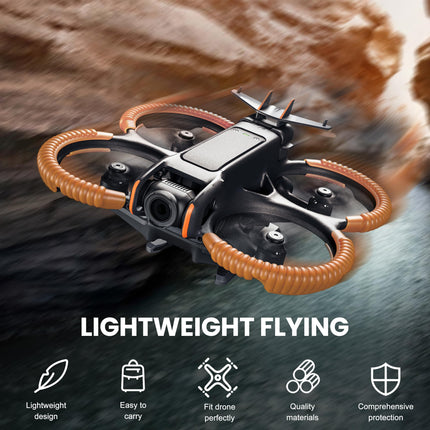 STARTRC 3-IN-1 aksesuāri DJI Avatar 2, propellera aizsargs + aste + nolaišanās pēdas, pagarināts nolaišanās mehānisms DJI Avatar 2 fly more combo aizsargam (bez drona)