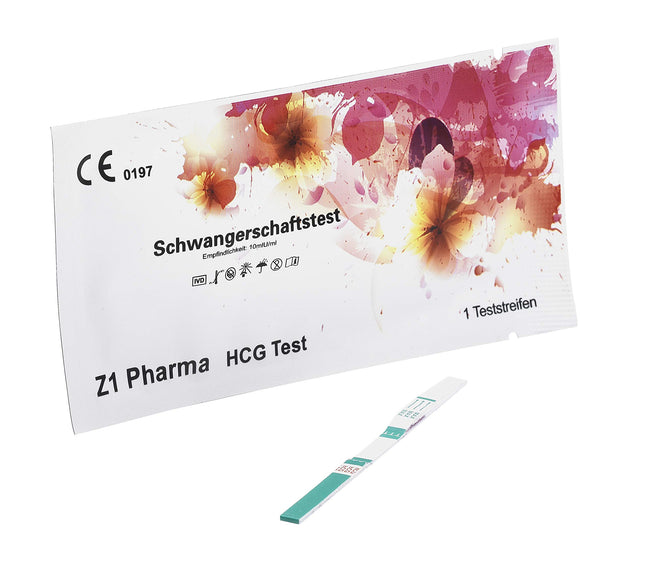 20x Z1 Pharma® grūtniecības tests (4. paaudze) - agrīna testa jutība 10 miU/ml