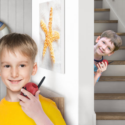 ekids SM-202 Zirnekļcilvēka rācija bērniem, sarkana, viens izmērs
