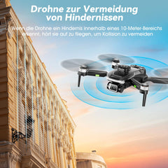 HYTOBP S165 MAX drons ar 2 kamerām 1080P pieaugušajiem, mini droni ar kameru bērniem/iesācējiem, drons ar 40 minūšu lidojuma laiku (3 baterijas), 5G WiFi FPV pārraide, pacelšanās/nosēšanās, nospiežot pogu