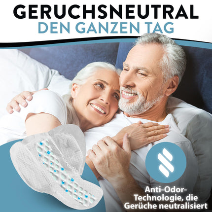 Harmony Care® Men SUPER absorbējošie urīna nesaturēšanas ieliktņi vīriešiem ar vieglu vai vidēji smagu urīnpūšļa vājumu - diskrēti ieliktņi vīriešiem ar urīna nesaturēšanu - 20 gabali
