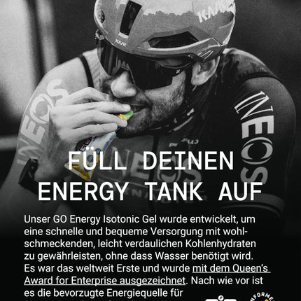 Science in Sport GO High Carb Isotonic Energy Gel 20 x 60ml Vegāns - Izotoniska formula ar 22 g ogļhidrātu, labs enerģijas avots, optimāla alternatīva izotoniskiem dzērieniem.