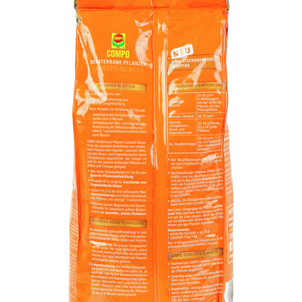COMPO Vidusjūras augu ilgtermiņa mēslojums 1,5 kg