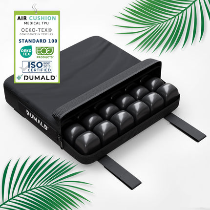 dumald Dekubitus Sitzkissen Rollstuhl - Anti dekubitus Kissen Rollstuhl Sitzkissen - Antidekubitus Sitzkissen - Anti-dekubitus-sitzkissen Anti Dekubitus - Sitzring steißbein Entlastung