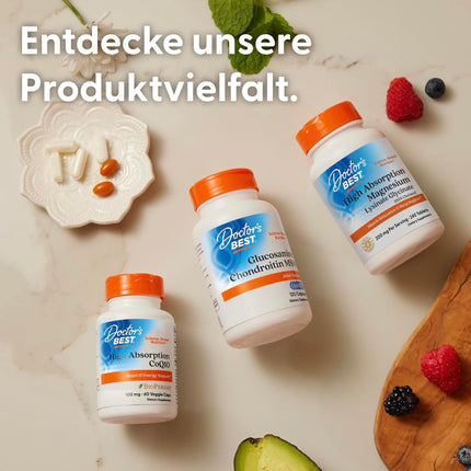 Doctor's Best, MSM ar OptiMSM, 180 kapsulas, 3000 mg MSM vienā devā, bez glutēna, bez ĢMO, bez garšas
