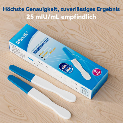 Wondfo menopauzes tests 2x FSH menopauzes tests Urīna auglības tests